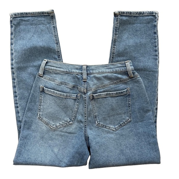 SO🌺 Women’s Low-Rise Distressed Boyfriend Jeans 👖🔥😎 Size 3 - Picture 6 of 14